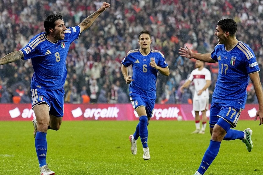 Mon, Sep 28, 2026: Nations League's match dominated the prime time slot (36.4%); GFVIP (16.6%); Little Big Italy (3.1%)